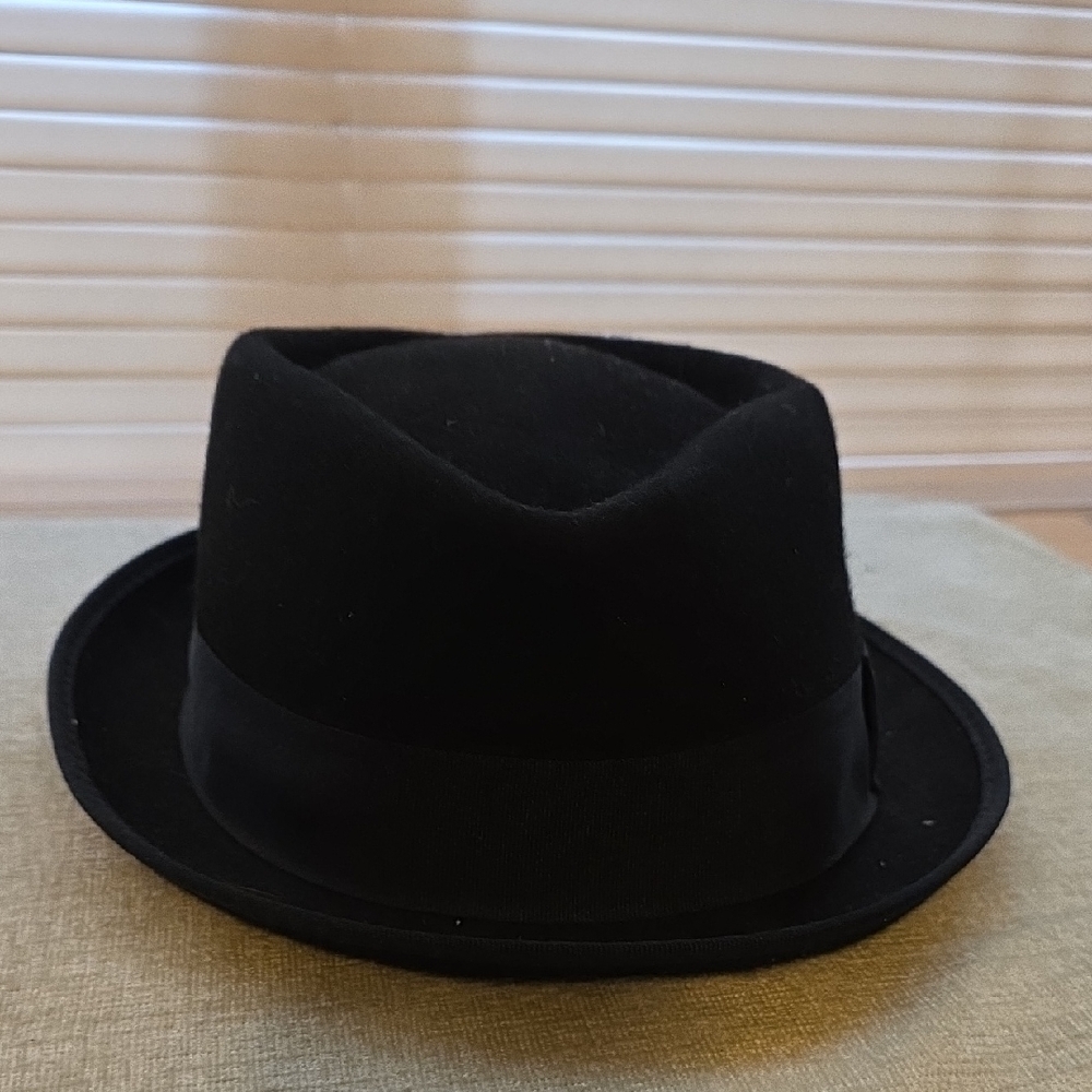Stylish Black Fedora Hat